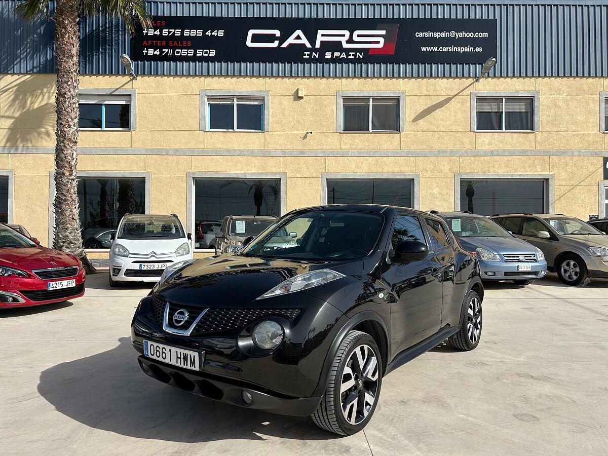 NISSAN JUKE TEKNA SPORT AUTO 1.6 SPANISH LHD IN SPAIN 107000 MILES SUPERB 2014